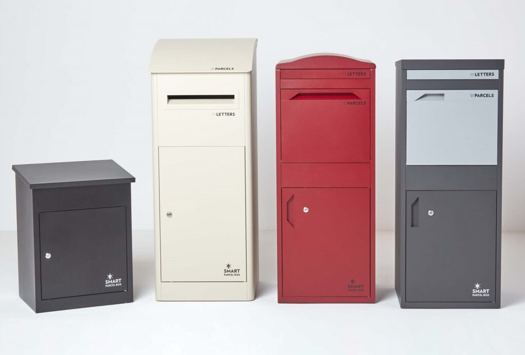 Smart Parcel Box Paketbriefkasten in verschiedenen Größen und Farben