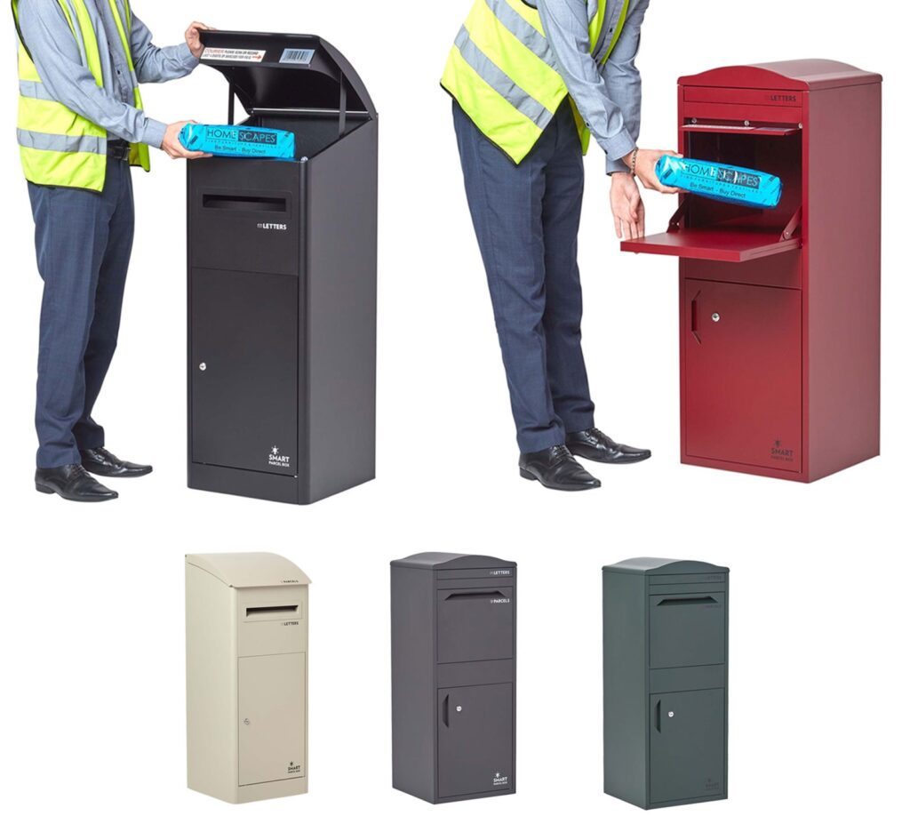 5 Bilder wie Smart Parcel Box Paketbriefkästen Pakete empfangen