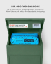 SMART PARCEL BOX™ Paketbriefkasten grün, Wandbriefkasten mit Paketfach