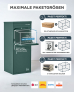 SMART PARCEL BOX™ L grün, große Brief- & Paketbox für alle Paketdienste