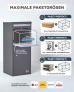 SMART PARCEL BOX™ L grau, große Brief- & Paketbox für alle Paketdienste