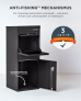 SMART PARCEL BOX™ L schwarz, große Paketbox für alle Paketdienste