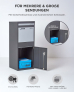 SMART PARCEL BOX™ L grau, große Brief- & Paketbox für alle Paketdienste