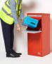 SMART PARCEL BOX™ L rot, große Brief- & Paketbox für alle Paketdienste