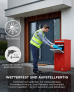 SMART PARCEL BOX™ L rot, große Brief- & Paketbox für alle Paketdienste