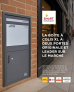 SMART PARCEL BOX™ XL grau, großer Standbriefkasten mit Paketfach