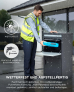SMART PARCEL BOX™ XL grau, großer Standbriefkasten mit Paketfach