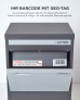 SMART PARCEL BOX™ XL grau, großer Standbriefkasten mit Paketfach